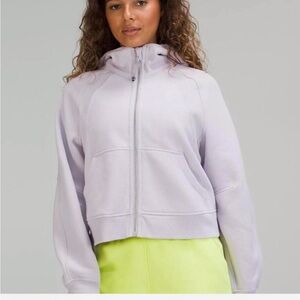 Lavender lululemon scuba hoodie